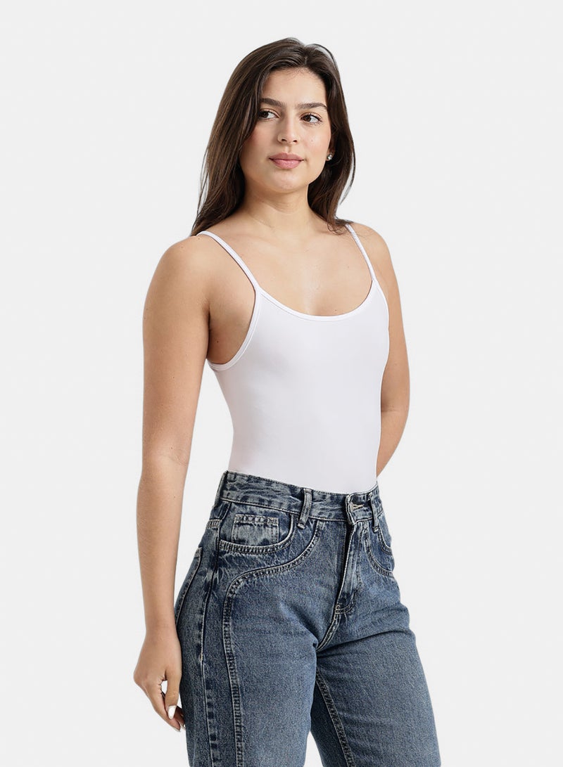 Carina Spaghetti Strap Cami Bodysuit - Image 2